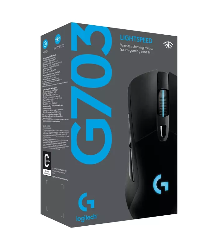 Souris gaming sans-fil Logitech - G703 - Boutique Gamer