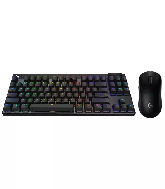 Teclado y mouse online gamer logitech