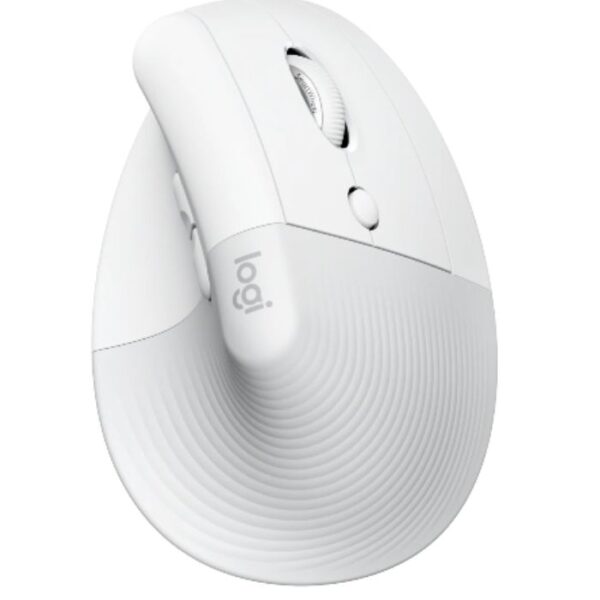 Logitech Lift Vertical Blanco Crudo