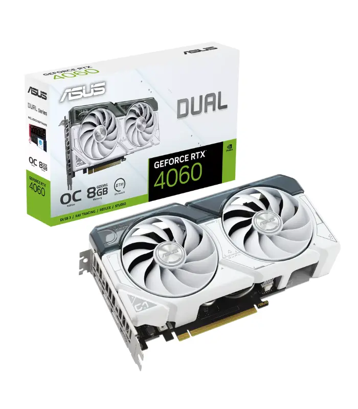 ASUS Dual GeForce RTX 4060 White